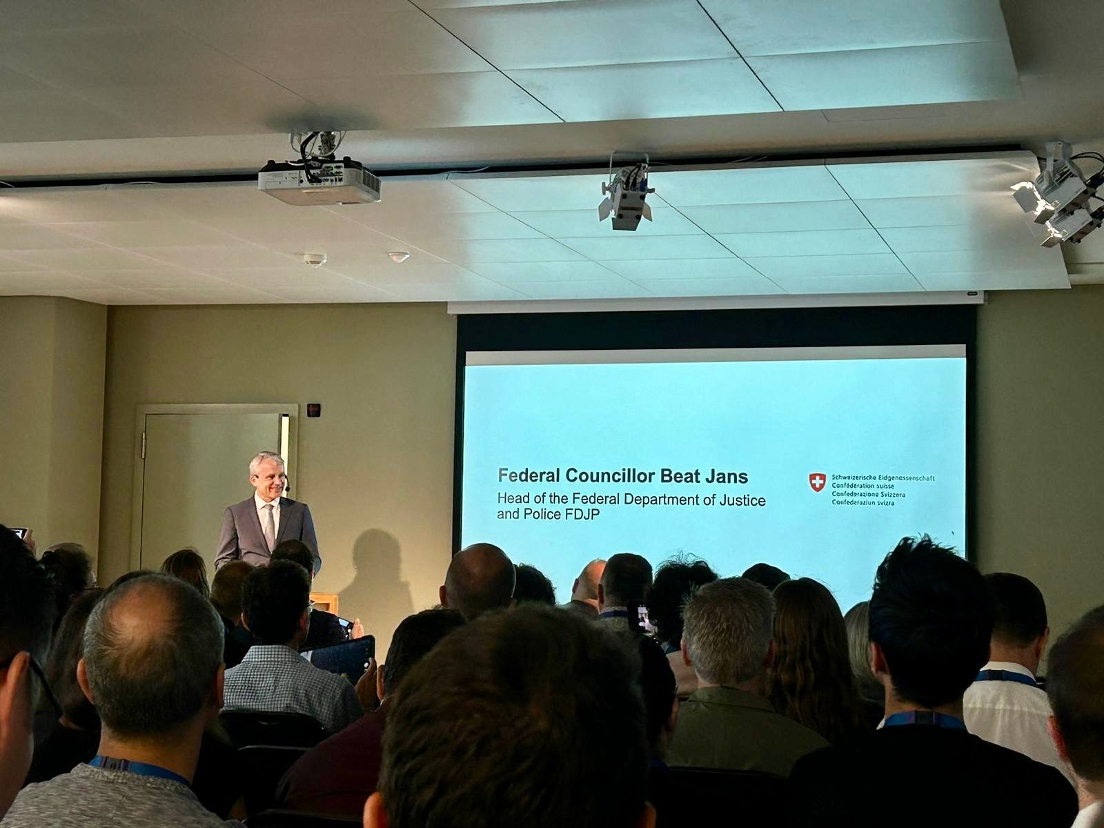 Grussbotschaft Bundesrat Beat Jans DICE