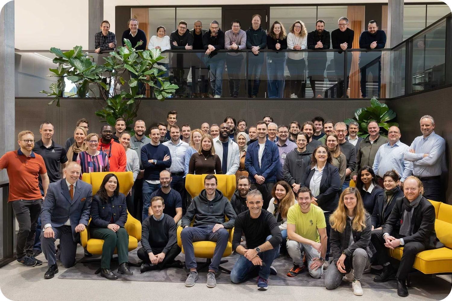 Gruppenfoto des e-ID Projektteams